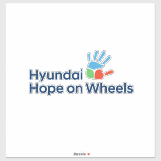 Adesivo Extra Grande Hyundai Hope on Wheels