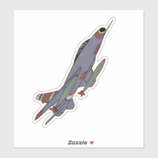 Adesivo F-100 Super Saber, Aeronaves de guerra