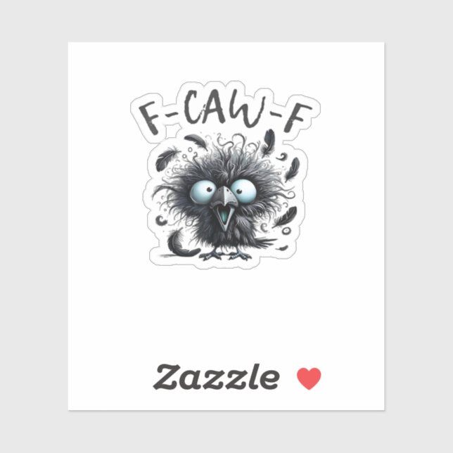 Adesivo F Caw F Retro Classic Style (Folha)