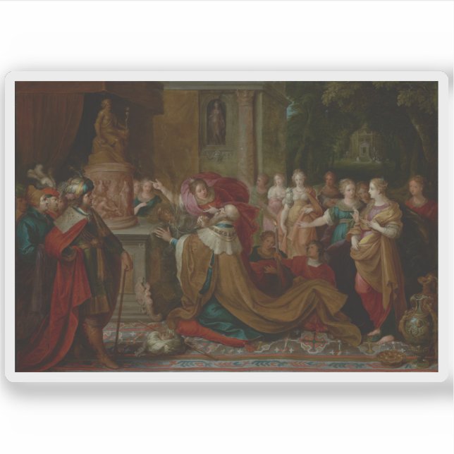 Adesivo F. Francken, o Mais Jovem - A Idolatria de Salomão (Frente)