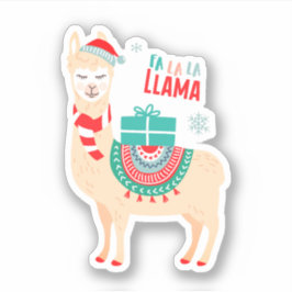 Adesivo Fa La Llama | Natal