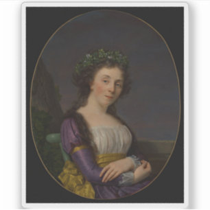 Adesivo Fabre - Retrato de Marie-Louise Joubert
