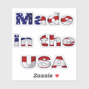 Adesivo Fabricado no USA Sticker