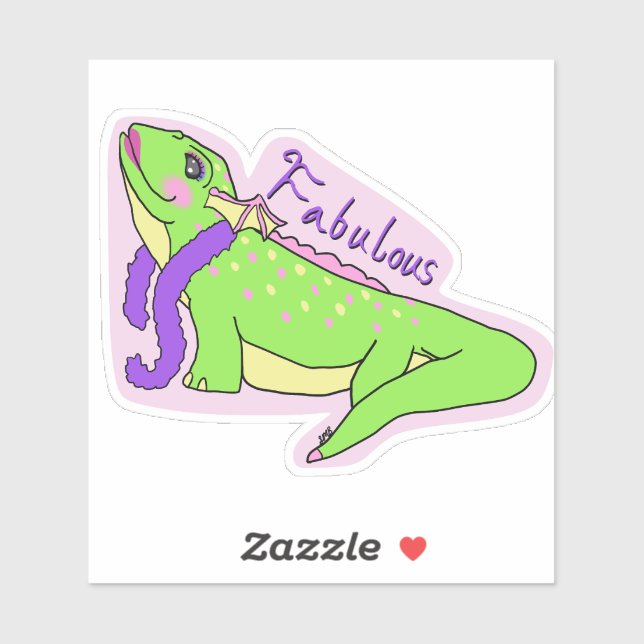 Adesivo Fabulous Chumby Sticker (Folha)