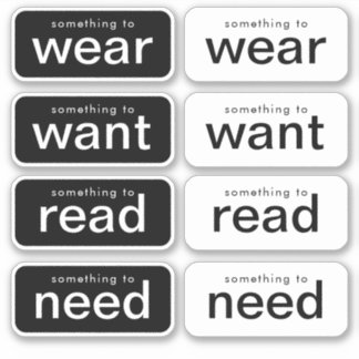 Adesivo Faça isso simples para o presente com simplicidade