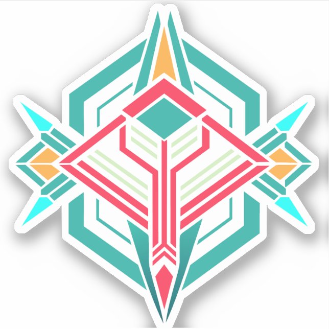 Adesivo Faça seus dispositivos ficarem para fora com esses (Frente)