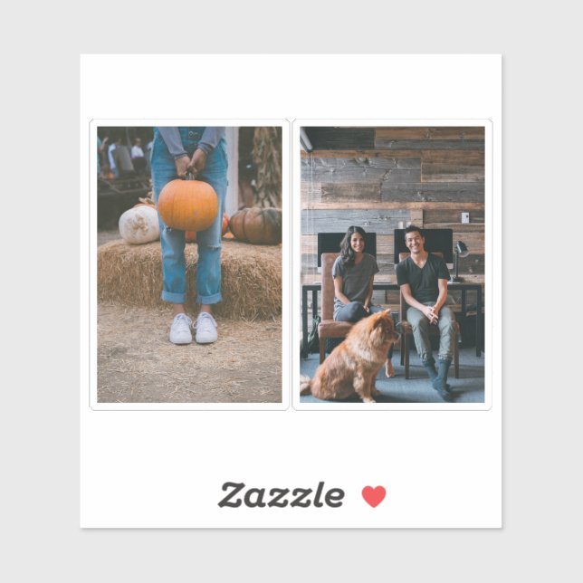 Adesivo Faça sua própria coleção personalizada de recorte  (Folha)