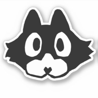 Adesivo Face de Kitten - _shelter_ Vinyl Sticker