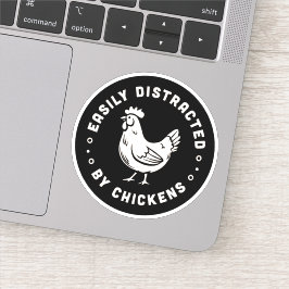 Adesivo Fácil distração com as citações da fazenda