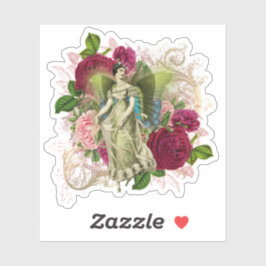 Adesivo Fada De Borboleta Mística