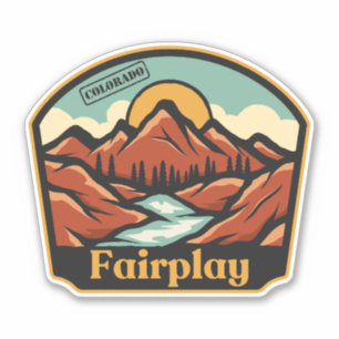 Adesivo Fairplay, Colorado