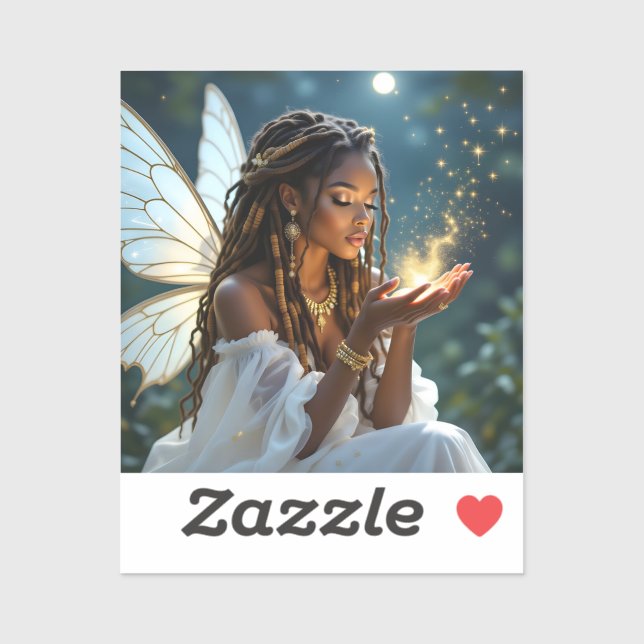 Adesivo Fairy and Gold Dust (Folha)