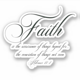 Adesivo Faith