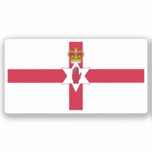 Adesivo Faixa da Irlanda do Norte