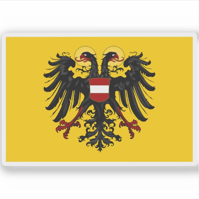 Adesivo Faixa de Frederick III (1437-1493) (Frente)