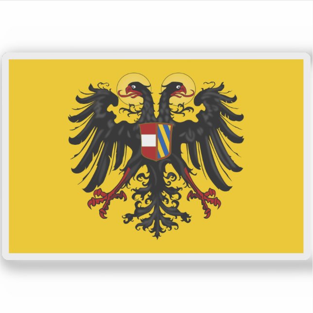 Adesivo Faixa de Maximilian I & Charles V (1493-1556) (Frente)