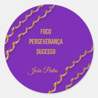 Adesivo Faixa Roxa jiu-Jitsu