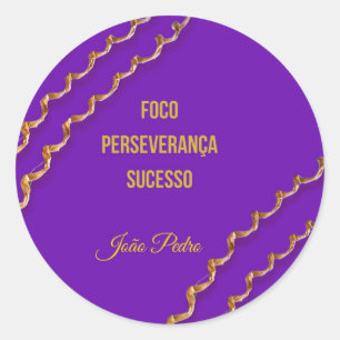 Adesivo Faixa Roxa jiu-Jitsu