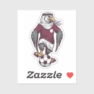 Adesivo Falcon Striker with Traditional Headscarf