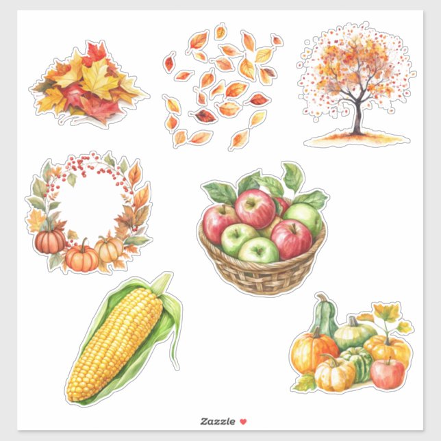 Adesivo Fall Elements Sticker Sheet (Folha)
