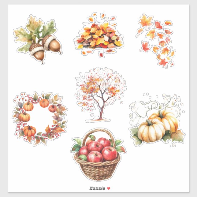 Adesivo Fall Elements Sticker Sheet (Folha)