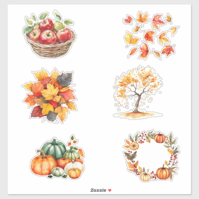 Adesivo Fall Elements Sticker Sheet (Folha)
