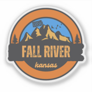 Adesivo Fall River, Kansas