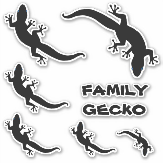 ADESIVO FAMÍLIA GECKO (Frente)