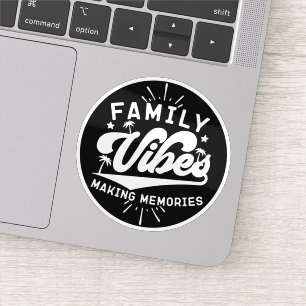 Adesivo Famílias Vibes Memórias de Fazer Engraçadas Dizend