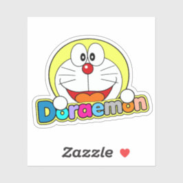 Adesivo Fanart Fofa do Doraemon