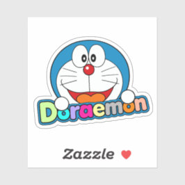 Adesivo Fanart Fofa do Doraemon