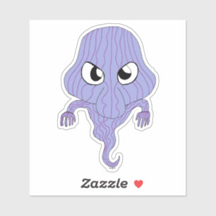 Adesivo Fantasma do estilo Chibi