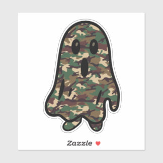 Adesivo Fantasma em Camouflage
