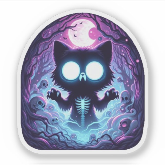 Adesivo Fantasma lunar (Frente)