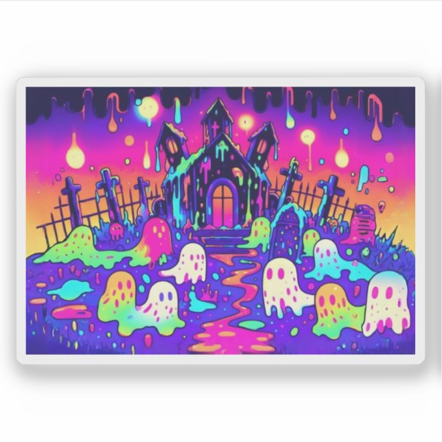 Adesivo Fantasma Spooky 1 (Frente)