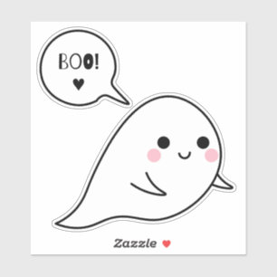 Adesivo Fantasma Spooky & Cute