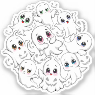 Adesivo Fantasmas do Bebê assustam o bom humor do Dia das 