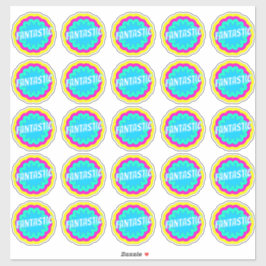 Adesivo Fantástico Divertido Professor de Recompensa