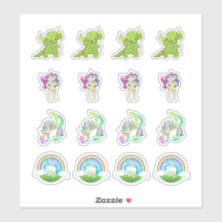 Adesivo Fantasy Land Collection Kiss-Cut Stickers