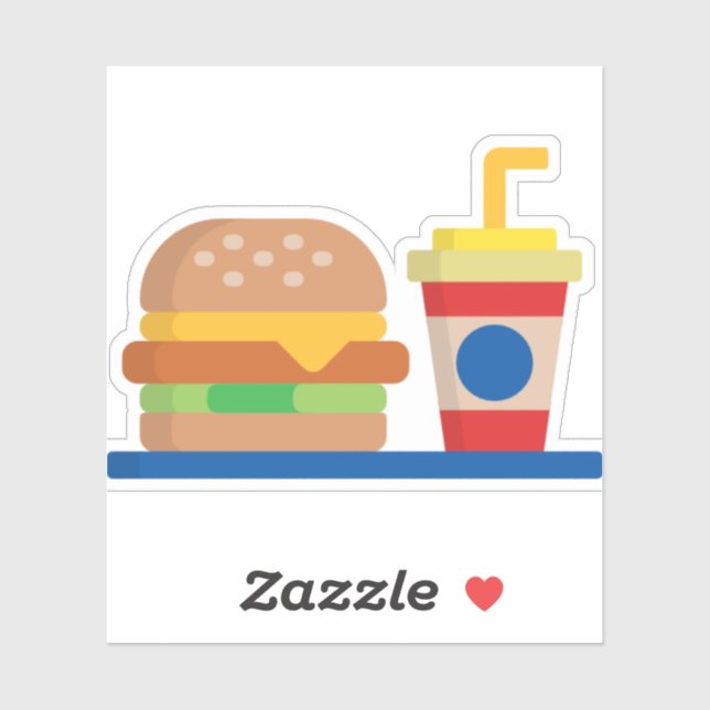 Adesivo Farinha Burger (Folha)