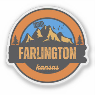 Adesivo Farlington, Kansas