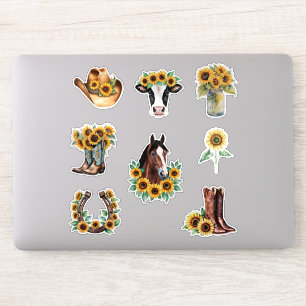 Adesivo Farmhouse Country Sunflower Collection