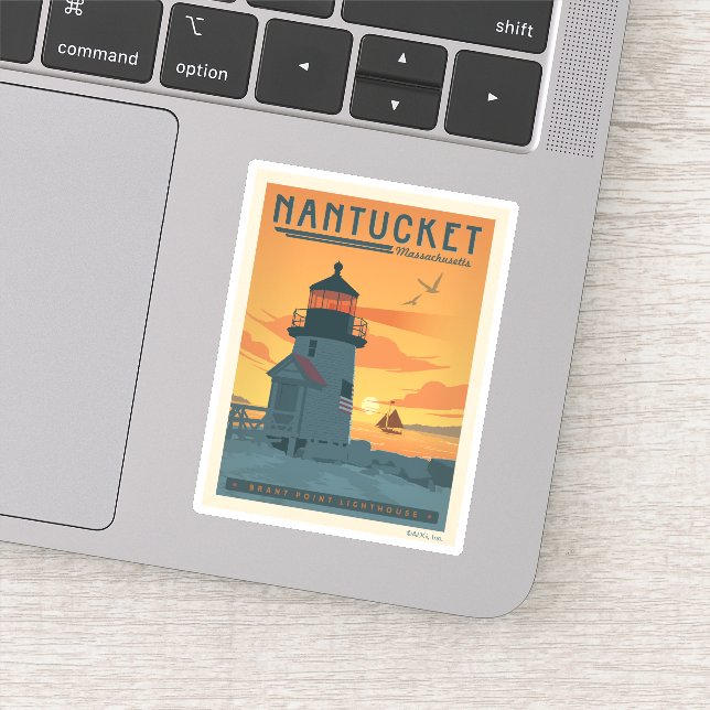 Adesivo Farol Brant Point | Mães Nantucket (Detalhe)