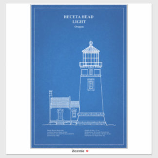 Adesivo Farol de Heceta Head - Oregon – AD