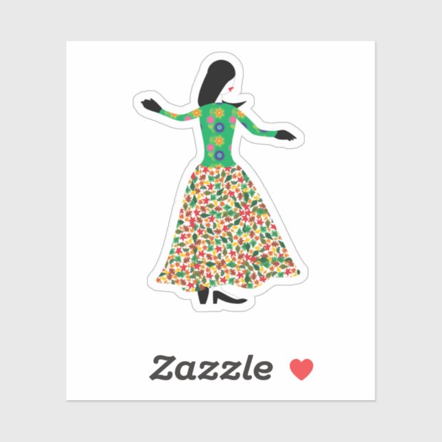 Adesivo Fashion Model 01 (Folha)