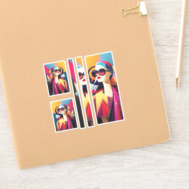 Adesivo Fashionista 3 (Notebook)