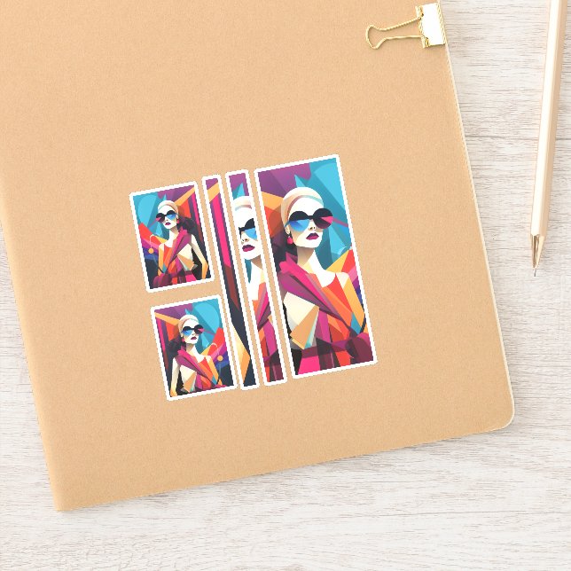 Adesivo Fashionista 5 (Notebook)