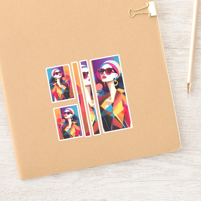 Adesivo Fashionista 6 (Notebook)