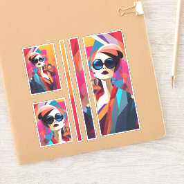 Adesivo Fashionista de scrapbooking