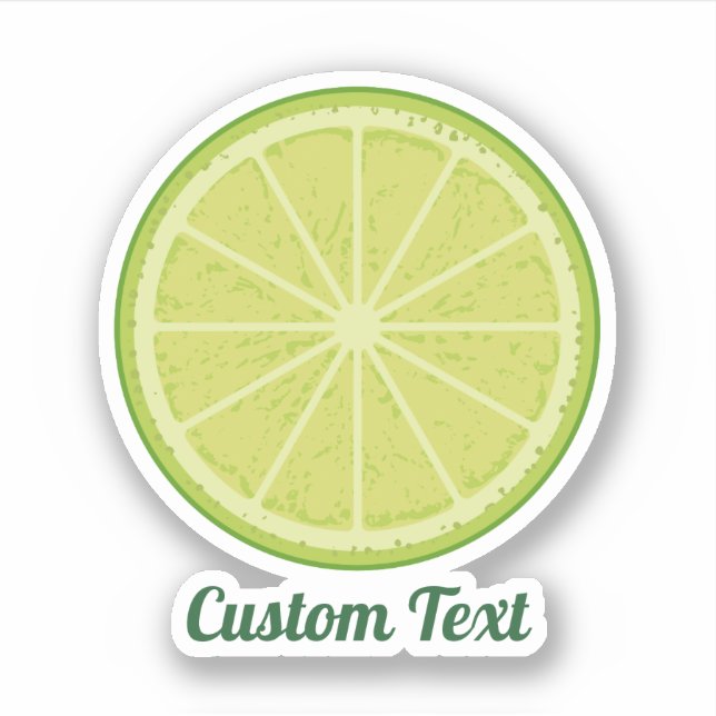 Adesivo Fatia do limão (Frente)